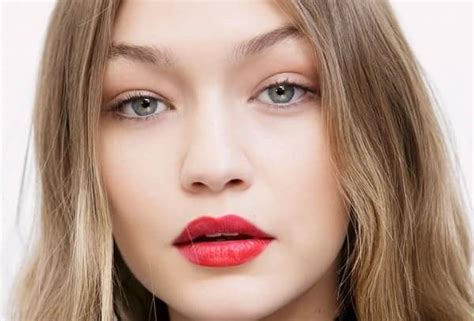 best red lipstick for fair skin blonde hair